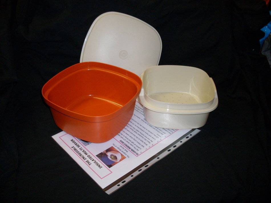 Other Cookware Vintage Tupperware Original MULTI SERVER STEAMER