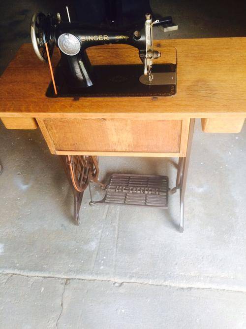 Sewing Machines & Overlockers Antique Singer Foot Operated Sewing