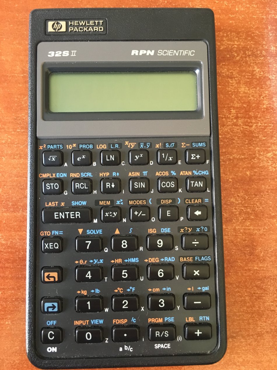32sii rpn scientific calculator