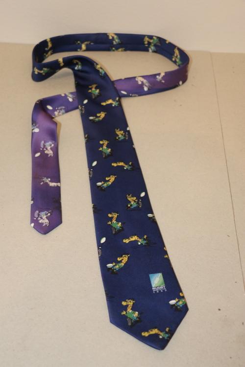 Rugby - 1995 Rugby World Cup Necktie was sold for R11.00 on 22 Feb at ...