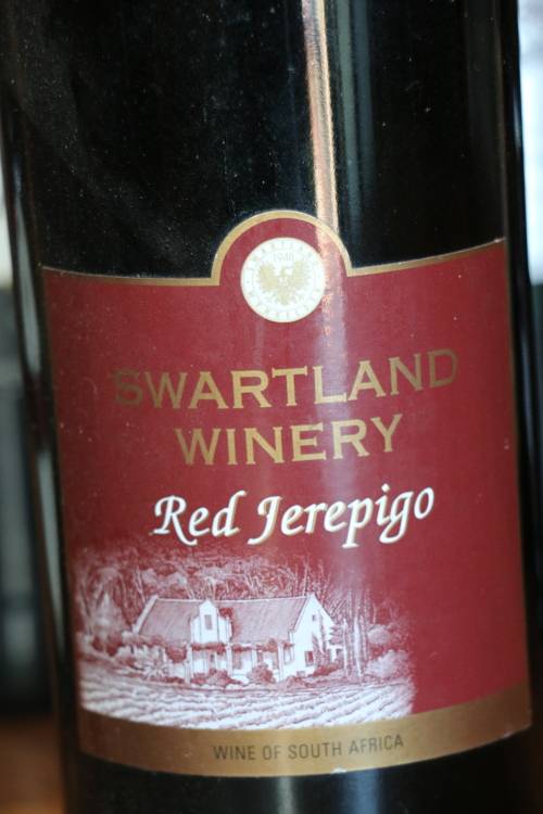 Wine Swartland Winery Red Jerepigo 750 ml was sold for R21.00 on 30