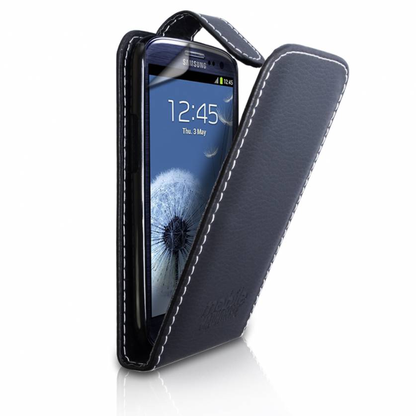 samsung galaxy s3 leather flip cover