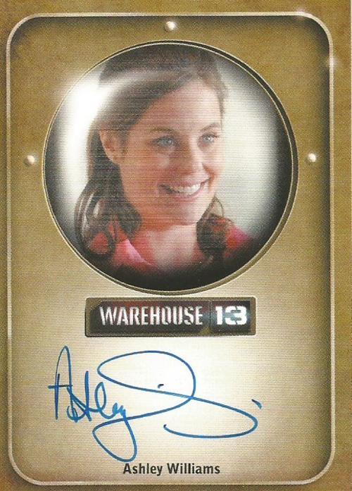 Trading Cards - ASHLEY WILLIAMS - `WAREHOUSE 13` TV SERIES - `AUTHENTIC ...