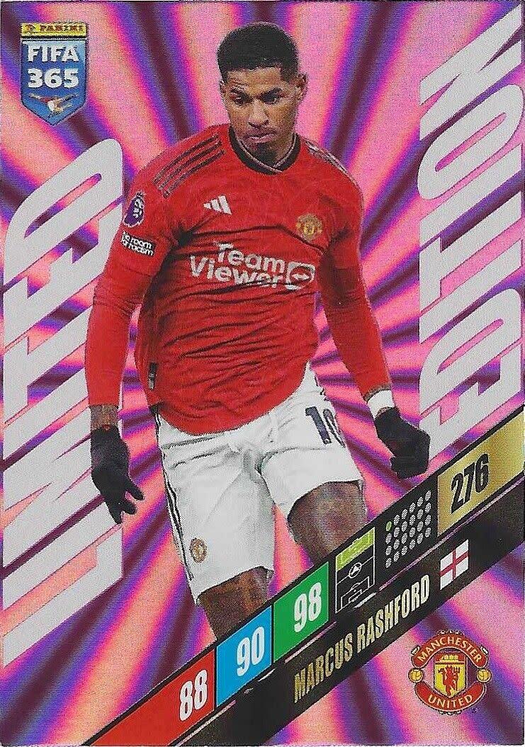 Trading Cards - MARCUS RASHFORD - PANINI `FIFA 365 COLLECTION` 2024 ...