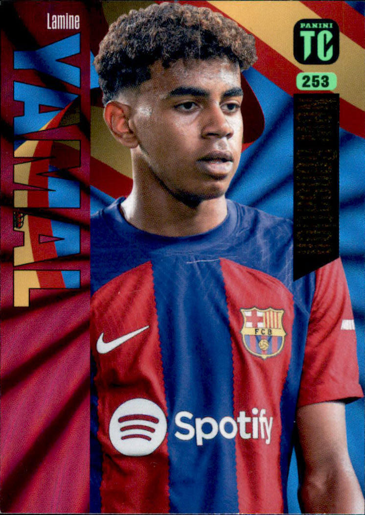 Trading Cards - LAMINE YAMAL - PANINI `TOP CLASS` 2024 - RARE FOIL `NEW