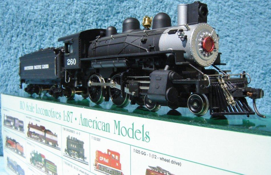 Locomotives - Mehano HO Gauge Steam Locomotive 4-4-0 American Premier ...