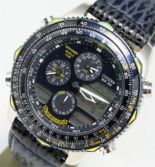 citizen blue angels navihawk