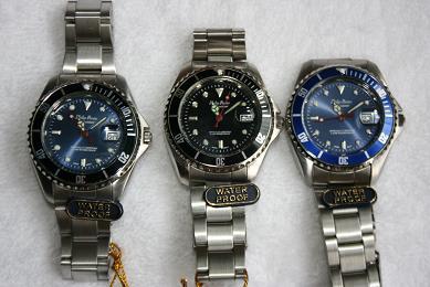 Other Watches - **BARGAIN**Philip Persio 3 x diving watch collection ...