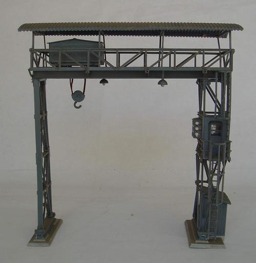 Railway - HO Scale Building - Gantry with overhead Crane was sold for ...