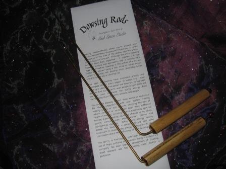 Brass Dowsing Rods, y rods, divination tools