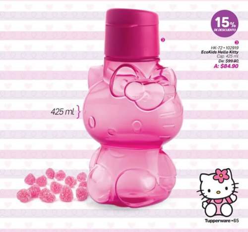 Tupperware Hello Kitty Bottle 425ml (1)