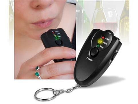 Accurate Breath Alcohol Tester with Flashlight