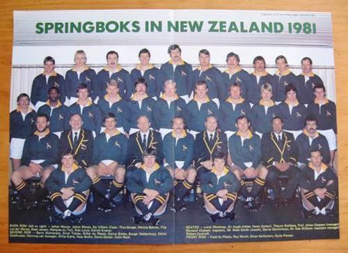 Rugby - 1968 FRIK DU PREEZ ORIGINAL SIGNATURE PLUS 1981 ...