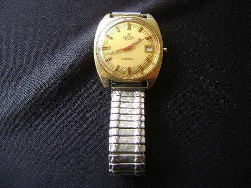 Rare & Collectable Watches - VINTAGE GOLD PLATED DELFIN EDOX SWISS ...