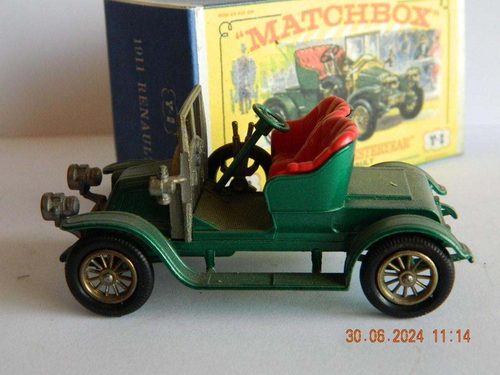 Models - MATCHBOX - MODELS OF YESTERYEAR - Y 2 - 1911 RENAULT was sold ...