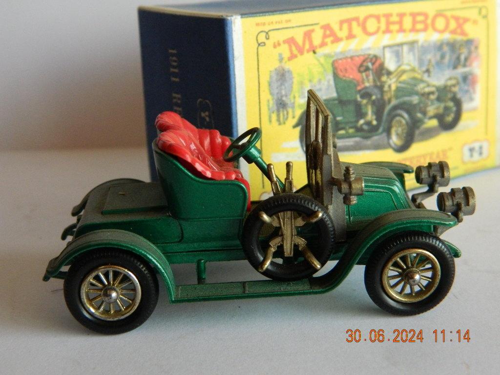 Models - MATCHBOX - MODELS OF YESTERYEAR - Y 2 - 1911 RENAULT was sold ...