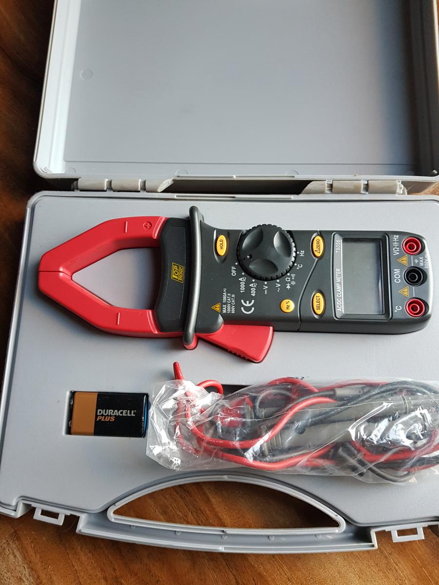 Multimeter - T8056 Digital Clamp Meter was sold for R730.50 on 29 May ...