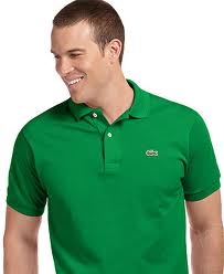 T-shirts - lacoste - men's golf shirt - green - size no 5 - sa size ...