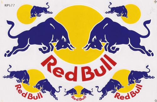 Other Vinyl Stickers  Red  Bull S  144 was sold for R15 