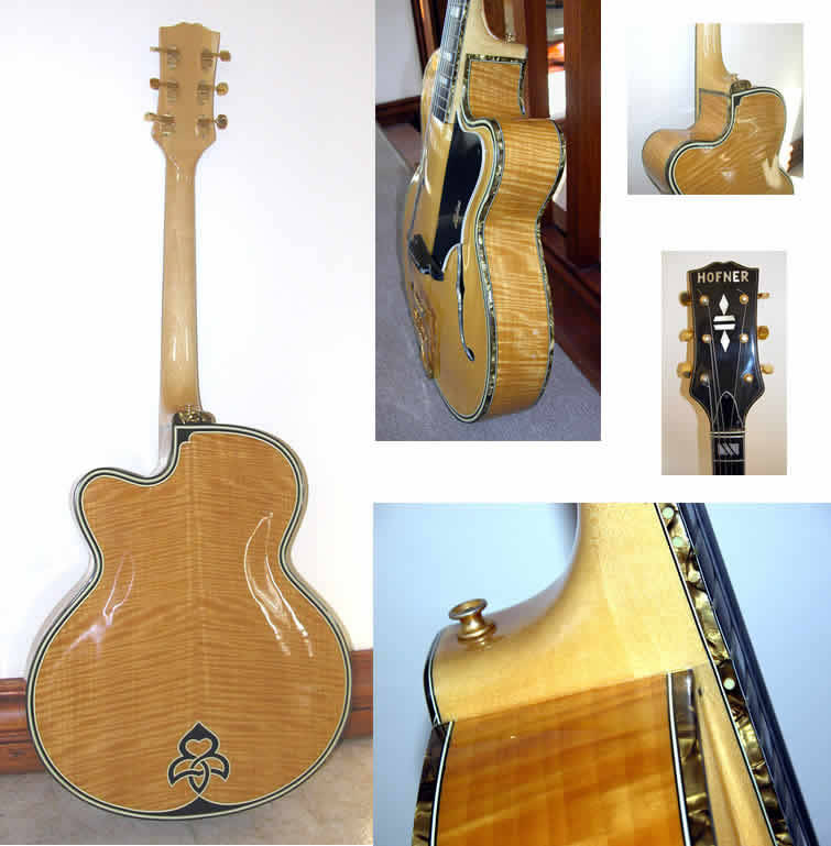 Other Music Instruments VINTAGE HOFNER ACOUSTIC STEEL STRING ARCHTOP