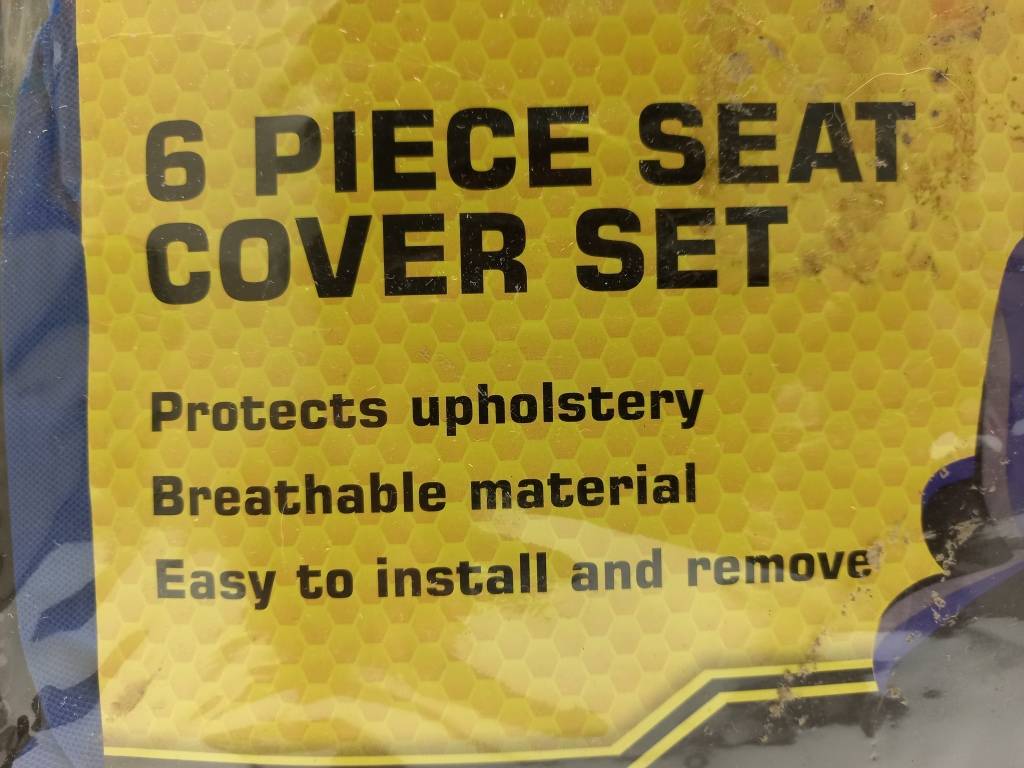 Seat Covers Brand New Sealed 6 Piece Car Seat Cover Set