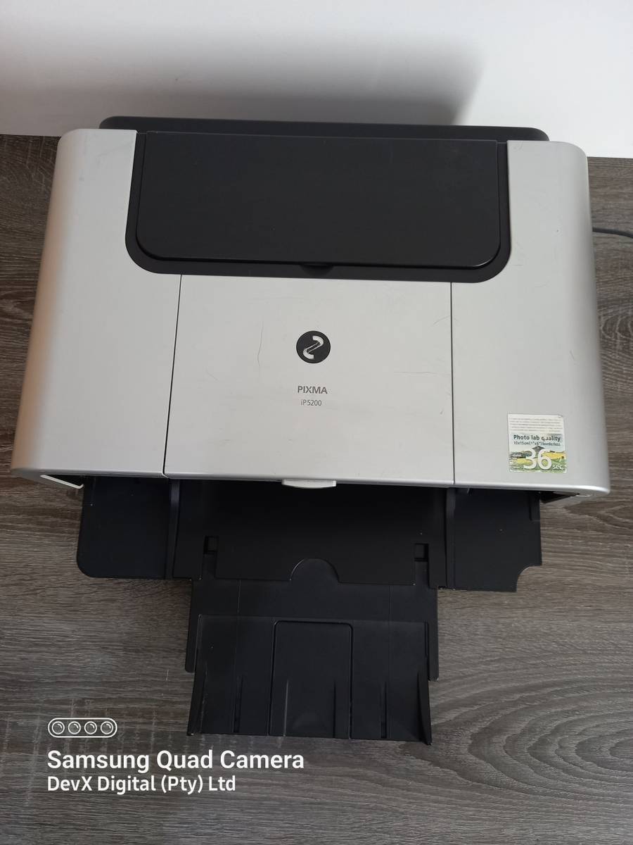 Printers Verified Tested Canon Pixma iP5200 Inkjet AllInOne Specialized For Photo/Label