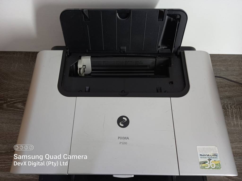 Printers Verified Tested Canon Pixma iP5200 Inkjet AllInOne Specialized For Photo/Label