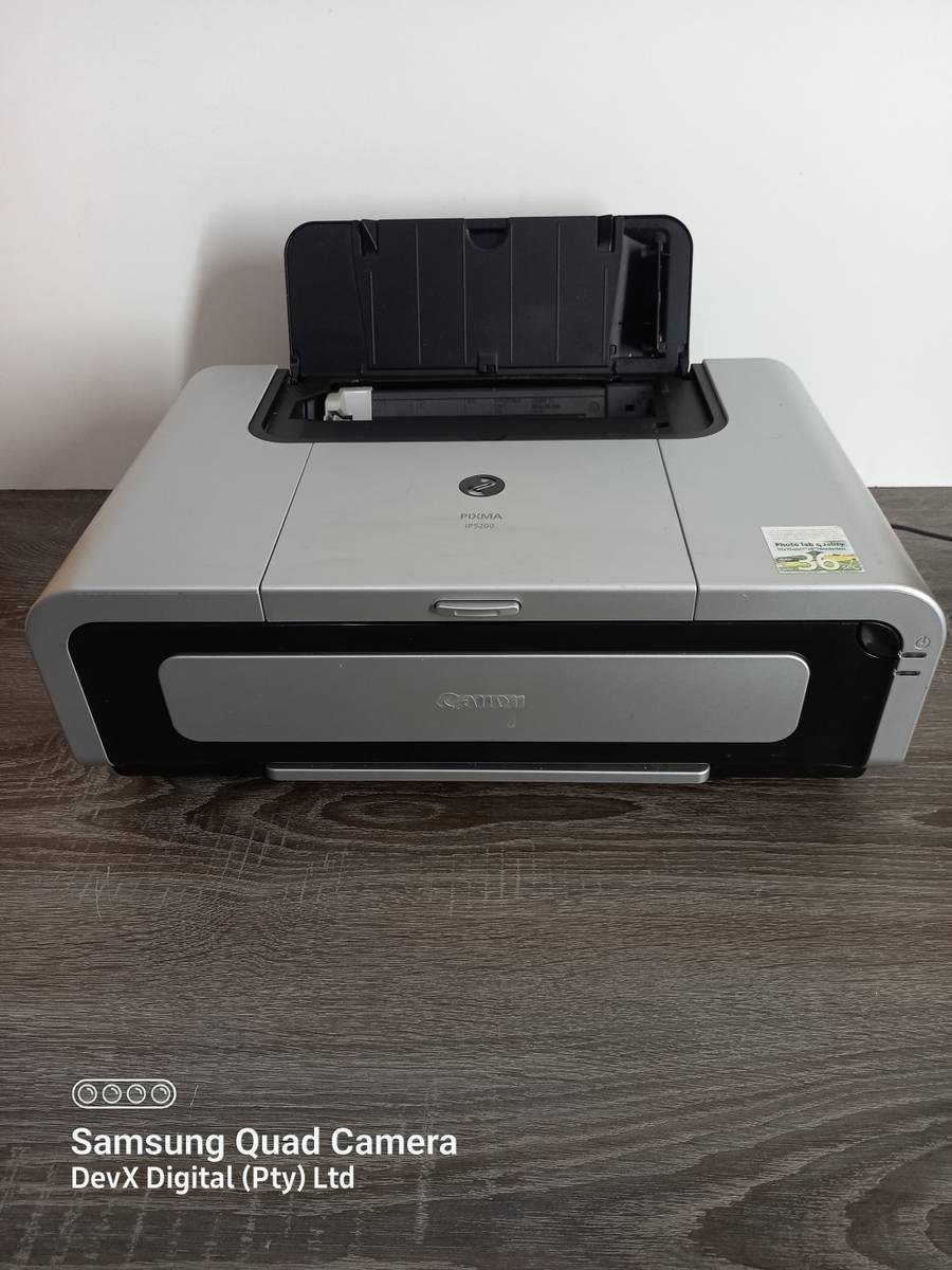 Printers Verified Tested Canon Pixma iP5200 Inkjet AllInOne Specialized For Photo/Label