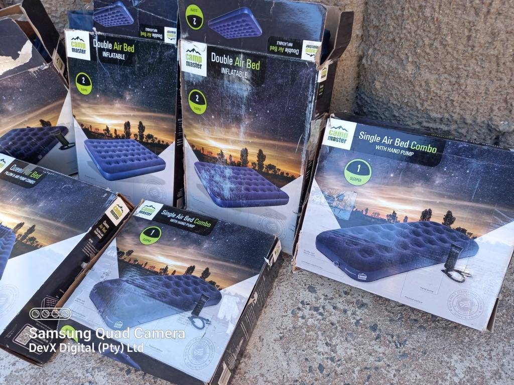 Other Electronics Lot 2 All Our Air Bed Stock 9 x Camp Master Beds