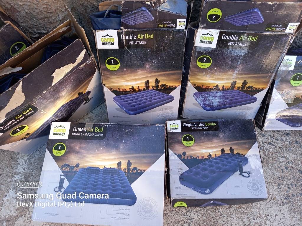 Other Electronics Lot 2 All Our Air Bed Stock 9 x Camp Master Beds