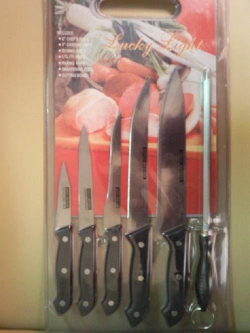 Dinnerware & Serving Dishes 7 PIECE "KOCH MESSER" KITCHEN KNIFE SET