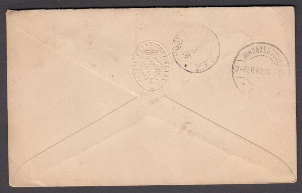 Zuid Afrikaansche Republiek 1900 VERY SCARCE COVER MIXED FRANKING zuid-afrikaansche-republiek-1900-very-scarce-cover-mixed-franking