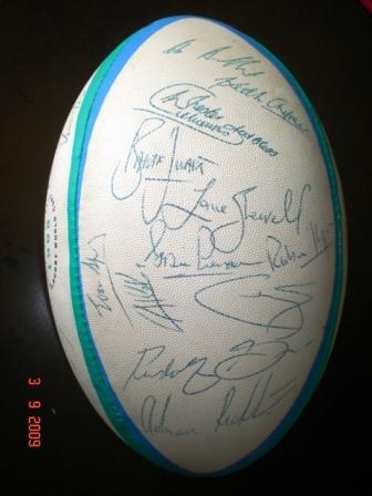 Other Rugby - World Cup 1995 Signed Gilbert Rugby Ball was sold for R1 ...