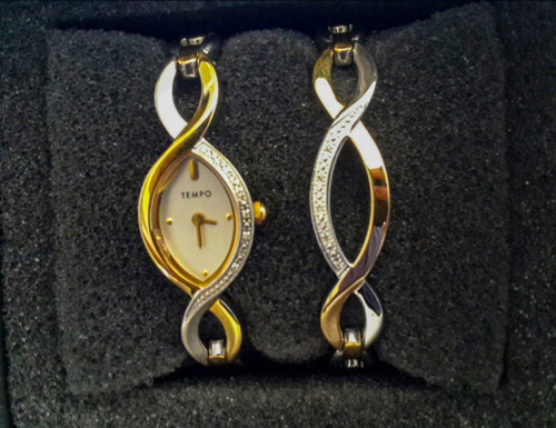 Women's Watches - Ladies Tempo watch and bracelet set was sold for R499 ...