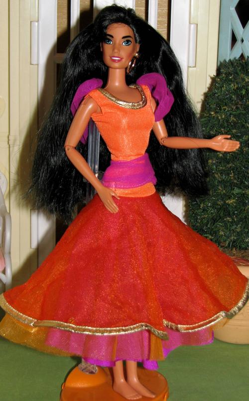 Barbie - Disney's Esmeralda doll (Barbie's friend) made by Mattel was ...