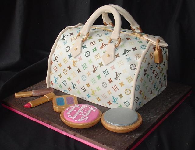 Cake Decorating - Louis Vuitton edible print for making designer handbag cakes - Rice paper was ...