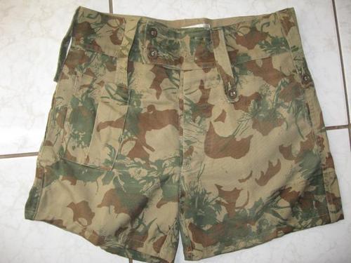 Uniforms - Koevoet camo shorts and short sleeve shirt was sold for R400 ...