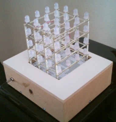 4x4x4 LED cube