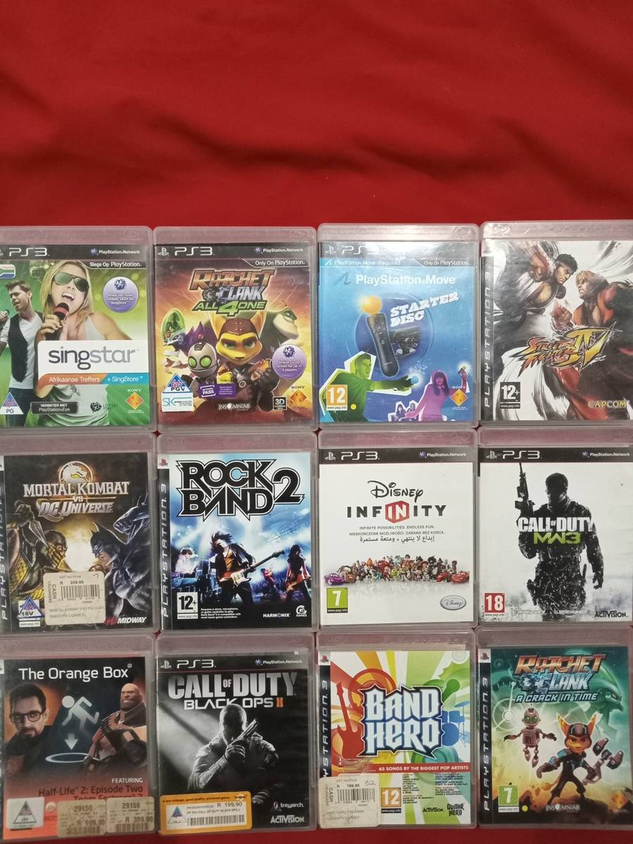 Games X 21 Playstation 3 games for sale in Parys (ID607639374)