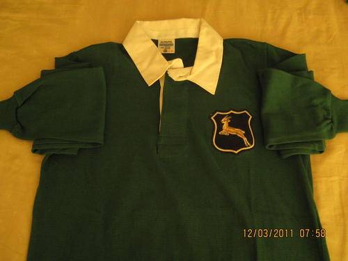 Rugby - 1906 SPRINGBOK RUGBY JERSEY (MAXMORE REPLICA) was sold for R500.00 on 12 Mar at 11:53 by 