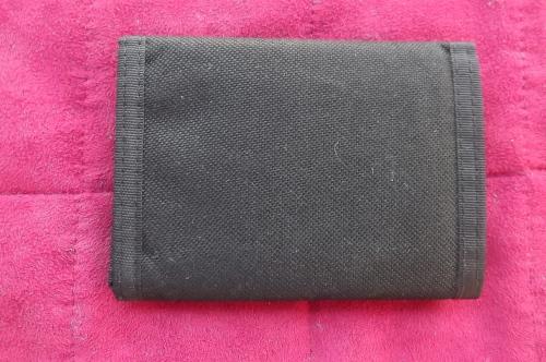 Wallets & Holders - Men`s black wallet with camo front.Size 12 x 9cm ...