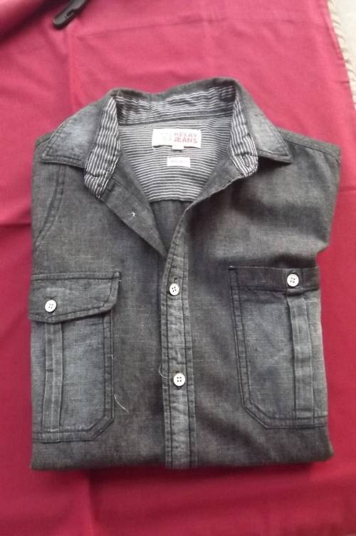 Shirts Chic denim look men's shirt by RELAY JEANS MARKHAMS in regular