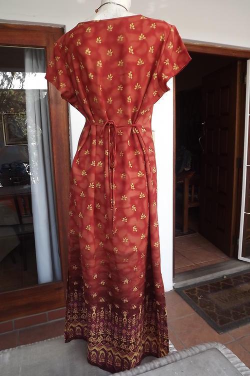 Casual Dresses Summer Dress In Brick Colour With Floral Pattern From Foschini In Size 1640 2532