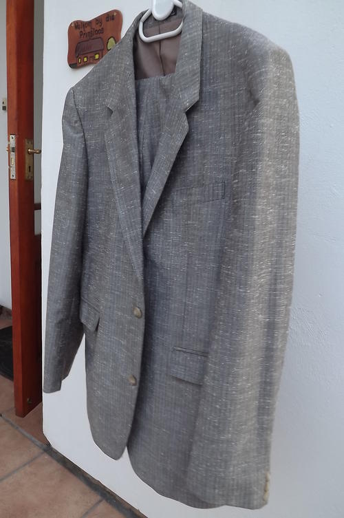 Suits - Light Grey Petrocelli Men's Suit in Trevira and Wool Blend ...