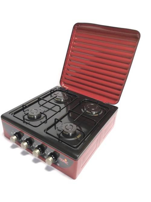 Other Hobs, Stoves & Ovens Conic 4 Burner Gas Stove RED was listed