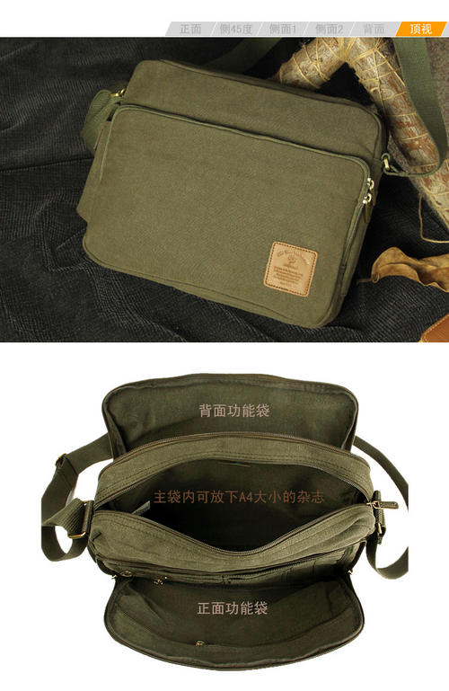 Handbags & Bags - 2b1b007 Tote/Shoulder Dual Function Canves bag ...