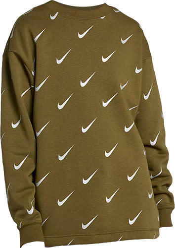 Sweats Hoodies Original NIKE Womens Rally Print Metallic