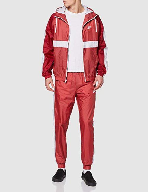 White and discount red nike sweatsuit