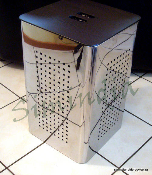 Laundry Baskets & Tubs New Arrivals 78 Litre Square Stainless Steel