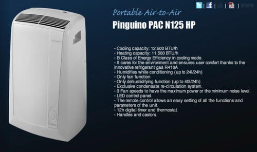 Other Heating Cooling De Longhi s Pinguino air to air portable